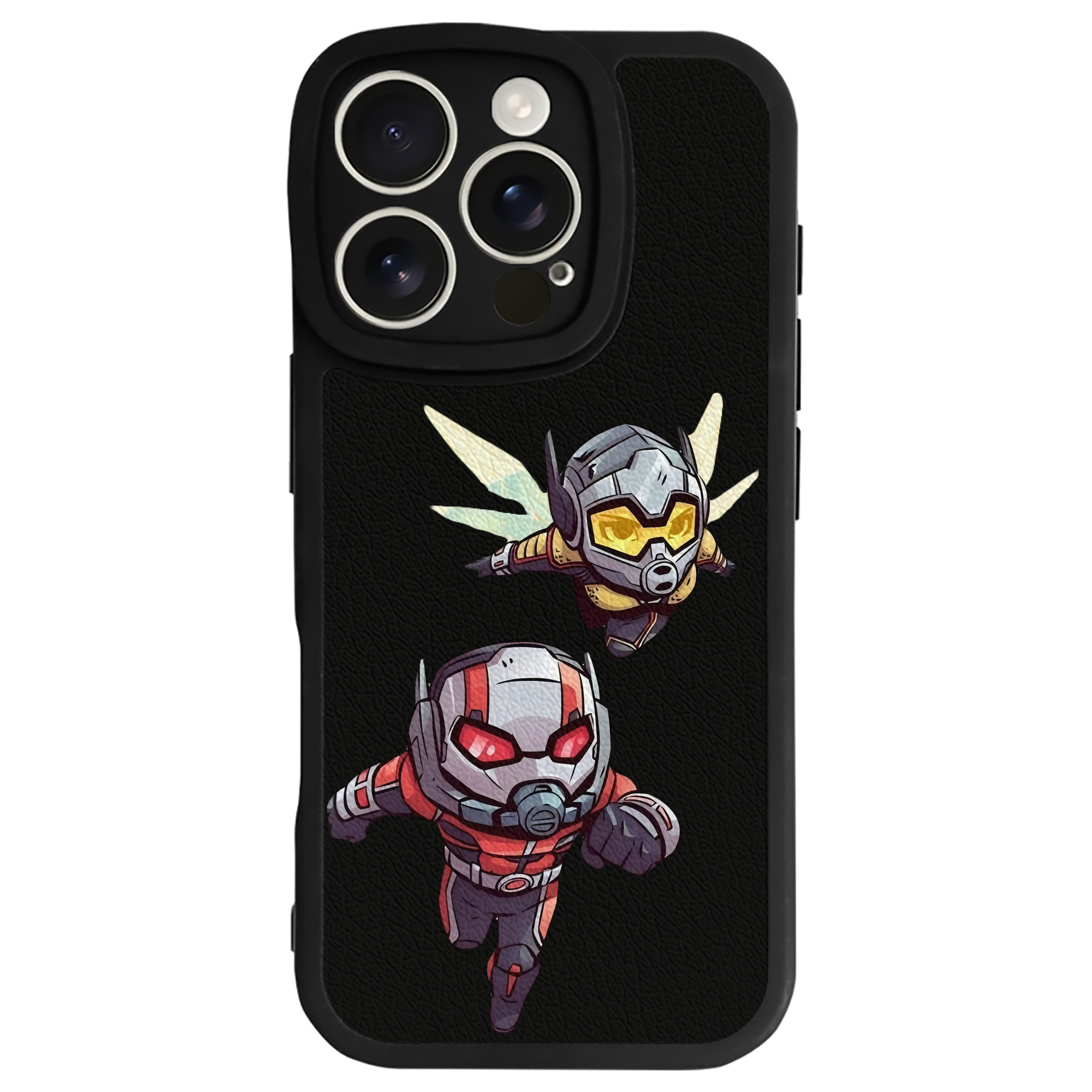 （画像用） アベンジャーズ The Avengers 【iPhone 16シリーズ対応】シリコンスマホケース（レザー調） 材質：シリコン